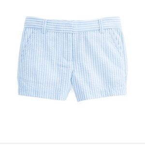 Vineyard Vines white and blue striped shorts